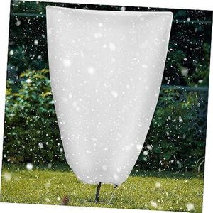 Housse de protection pour plantes d'hiver avec fermeture éclair et cordon de serrage pour plantes en pot, palmiers, protection contre le gel, protection contre le froid - Product Image 6