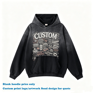 Sweat-shirts pour hommes en coton 100% de haute qualité, style streetwear, <span class=keywords><strong>coupe</strong></span> ample, dégradé batik délavé, logo brodé, vente en gros OEM - Product Image 1