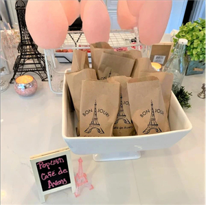 Sacs cadeaux personnalisés écologiques, recyclables et imperméables avec motif Tour Eiffel de <span class=keywords><strong>Paris</strong></span> en papier kraft pour emballage de cadeaux de fête - Product Image 4