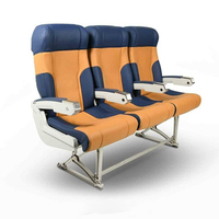 Chaise de passager d'avion de siège d'avion de classe économique pour Airbus