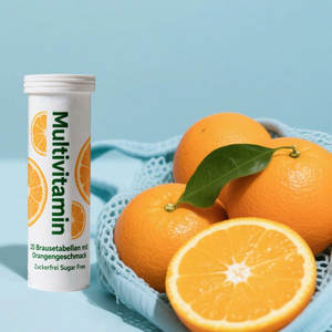 Tableta de vitamina C, tabletas de suplementos de salud para ayudar al sistema inmunológico para blanquear la piel, Protección corporal, mesa efervescente de vitamina C - Product Image 4