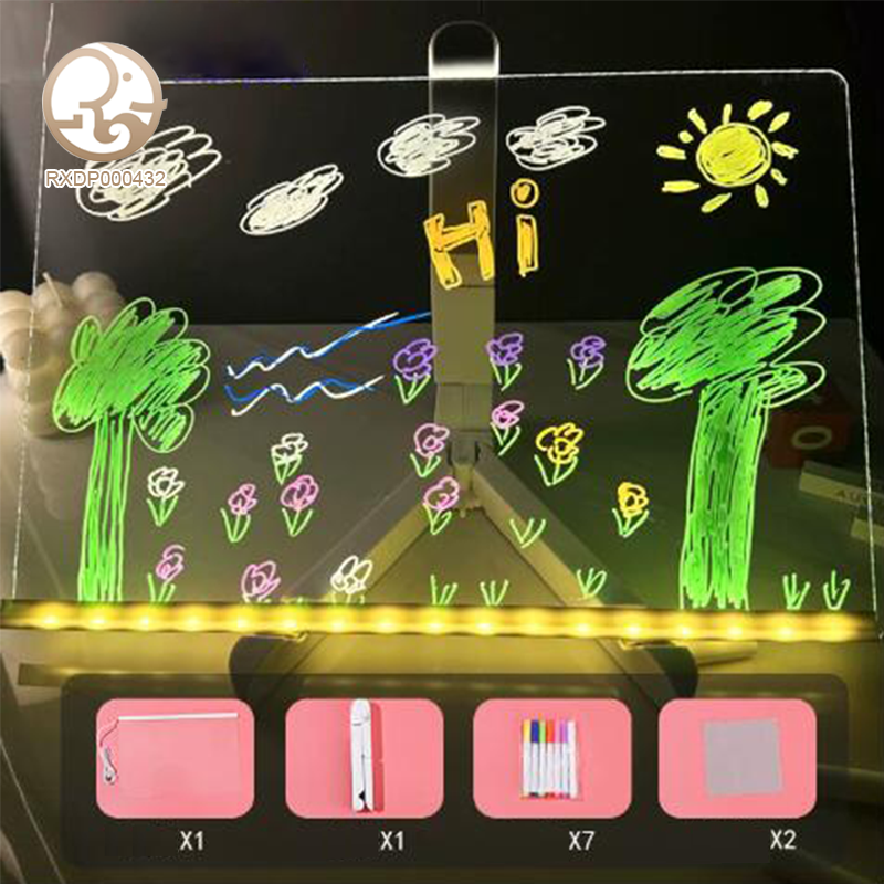 Tableau à dessin LED 30*20 CM