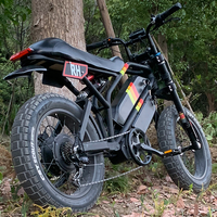 2023 ebike 1000w 48v e-bike vélos électriques pour adultes super 52V 1500W double batterie 20 pouces gros pneu neige vélo 73 fatbike