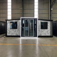 Maisons préfabriquées modulaires extensibles de 20 et 40 pieds en Chine, maisons préfabriquées à faible coût, maisons conteneurs pliables, bureaux pour hôtels
