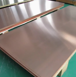 Plaque de cuivre ASTM B152 UNS C11000, surface brillante, haute conductivité électrique pour la découpe de barres omnibus de commutation électrique - Product Image 5