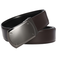 Ceinture en cuir de vachette avec boucle à ardillon LY35-22284-1