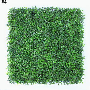 Panneaux de haie artificielle en plastique anti-UV de haute qualité, plantes vertes, <span class=keywords><strong>mur</strong></span> de <span class=keywords><strong>jardin</strong></span> vertical pour la décoration intérieure et extérieure - Product Image 2