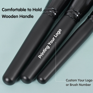 Chất Lượng Cao Trang Điểm Bàn Chải Thiết Lập Màu Đen 15Pcs Mềm Vegan Tổng Hợp Nền Tảng Tóc Eyeshadow Biểu Tượng Tùy Chỉnh Trang Điểm Bàn Chải Công Cụ Làm Đẹp - Product Image 4