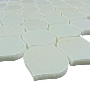 Mosaico di colore blu forma di pera piastrelle di mosaico di <span class=keywords><strong>marmo</strong></span> per la decorazione della parete della cucina del bagno - Product Image 5
