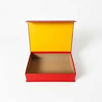 Boîtes cadeaux rigides en carton pliables avec logo personnalisé, emballage de luxe, boîtes en papier magnétique avec couvercle pour les petites entreprises