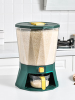 Distributeur automatique de nourriture, ml, en plastique, grains, farine, épices, café, haricots, chats, distributeur de luxe pour aliments secs