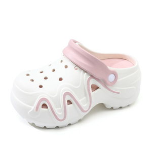 Women's Platform <b>Clogs</b> EVA Breathable Outdoor Sandals Height Increasing Non Slip Closed Toe Summer Shoes Size 35 40 - Product Image 5