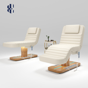 Cama de masaje de belleza eléctrica con silla y cama facial personalizada <span class=keywords><strong>3</strong></span> motores cuero sintético Hotel y uso en almacén - Product Image 6