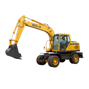 Excavatrice sur pneus SDLG E7150F neuve de fabrication chinoise, hydraulique, 15 tonnes, type à roues, avec le meilleur prix, excavatrice d'occasion à vendre - Product Image 6