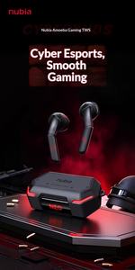 Audífonos inalámbricos para juegos ia ReNubdmagic BT5.4, auriculares TWS, audífonos ergonómicos y ligeros con luz RGB de 50ms, carga rápida. - Product Image 2