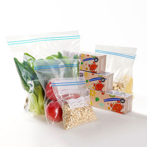 Bolsas de Almacenamiento de Alimentos con Cierre Hermético Personalizadas, Bolsas para Congelador con Cierre Fácil de Abrir y Cerrar - Product Image 1