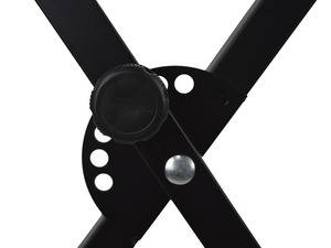 Ghế Đàn Piano Có Thể Điều Chỉnh Kiểu Chữ X Thiết Bị Ống Đơn Giá Đỡ Gấp Màu Đen Kim Loại Tháo Lắp Được Cho Bàn Phím Âm Nhạc 3 Cấp Độ - Product Image 4