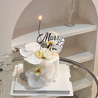 Décoration de gâteau en acrylique « Veux-tu m'épouser ? » pour proposition de mariage, anniversaire, décoration romantique pour couple, fournitures de fête