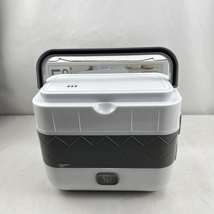 2-<b>Compartment</b> Stainless Steel <b>Lunch</b> <b>Box</b> Leakproof & Durable Ideal for Office/School Eco-Friendly & Reusable Electric KL01004 - Product Image 2