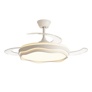 Nouveau ventilateur de plafond minimaliste alimenté par USB et gaz pour la salle à manger, la maison, la chambre à coucher et l'étude avec commande mécanique silencieuse - Product Image 5