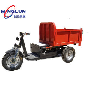 Triciclo eléctrico unipersonal de carga pequeño con una carga de 1 tonelada - Product Image 2