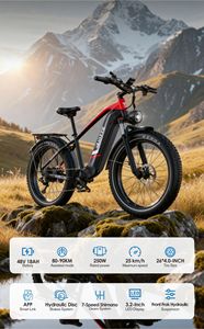 In Stock EU US UK Duotts F26 Lite 48V 18Ah <span class=keywords><strong>Bicicletta</strong></span> <span class=keywords><strong>Elettrica</strong></span> E-<span class=keywords><strong>Bike</strong></span> da Cross Montagna con Gomme Larghe Bici <span class=keywords><strong>Elettrica</strong></span> - Product Image 2