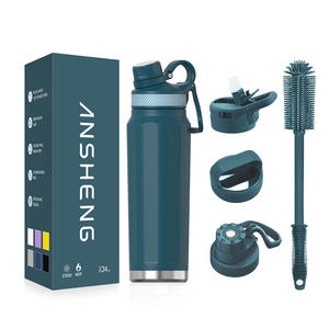 ขวดน้ำดื่มเก็บความร้อนแบบสุญญากาศผนังสองชั้น24ออนซ์32ออนซ์ทำจากสเตนเลสสตีล18/8ไร้สาร BPA กำหนดโลโก้ได้เอง - Product Image 1