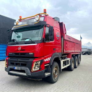 Camion benne d'occasion Volvo FMX 500 6x4 Diesel à transmission automatique, capacité 40T, modèle 2014, pour transport et travaux d'ingénierie - Product Image 1