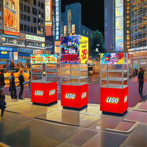 Bán hộp đèn để hiển thị tinh thể nhôm lớn triển lãm LED hộp đèn hiển thị đứng LED hộp đèn hiển thị giá - Product Image 4