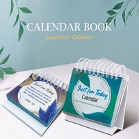 Services d'impression de calendriers 2025, calendrier de bureau personnalisé de 365 jours, quotidien, motivant, inspirant pour le bureau