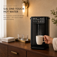 Approvisionnement direct usine – Bouilloire électrique thermopot 5,0 L avec écran tactile supérieur et 6 températures réglables pour cuisine familiale et salon
