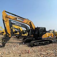 Excavatrice sur chenilles d'occasion d'origine SY215C Pro de Sany Heavy Industry, idéale pour l'extraction de Bitcoin, efficace et économique