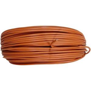 Câble électrique monoconducteur Fs17 1,5 mm en cuivre isolé PVC 450/750V, bobine orange 100m, usage industriel - Product Image 4