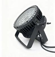 Projecteurs PAR LED 24x10W RGBWA/UV 4-en-1 en alliage d'aluminium étanche IP65, activés par le son, contrôle DMX512 pour mariages et fêtes en extérieur