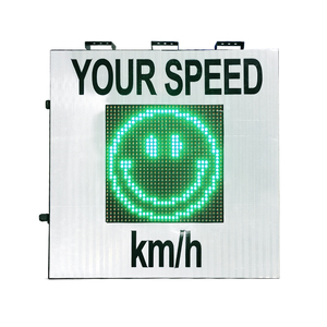 Señal de advertencia de tráfico personalizada, señal de límite de velocidad de visualización variable de velocidad de radar - Product Image 1