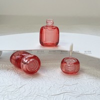 Tubes cosmétiques personnalisés en AS moulés par injection semi-transparents vides - Fournitures d'emballage en gros pour brillant à lèvres et baume à lèvres