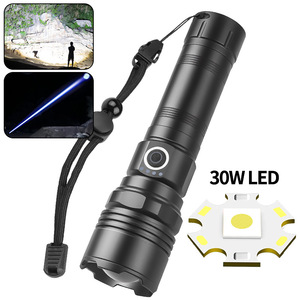 ยุนมัย 30W ไฟฉาย LED XHP70 ไฟฉายแคมป์ปิ้งแสงสีขาวกำลังสูงแบบชาร์จไฟได้ - Product Image 3