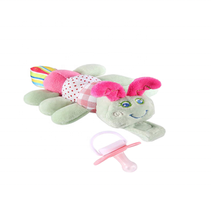 Sucette amovible en <span class=keywords><strong>silicone</strong></span> pour bébé en peluche pour chien et bébé en peluche pour bébés Sucette en peluche pour bébés avec animal - Product Image 3