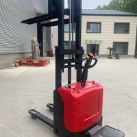 Gerbeur électrique à double élévateur 1T-2T, hauteur de levage 2m-3m, solution compacte pour entrepôt, chariot élévateur