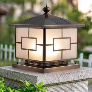 Gran oferta, lámpara de árbol Flexi moderna, luz de pilar de puerta con energía Solar LED de bajo voltaje, luz de puerta blanca cálida - Product Image 3