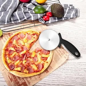 Machine à Pizza de haute qualité en acier inoxydable, coupe-Pizza avec poignée antidérapante, ustensile de haute qualité