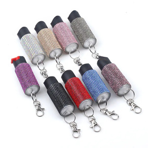Bán Buôn Tự Vệ Keychain Thiết Lập Công Cụ Phụ Kiện Nhựa Chai Vỏ Sản Phẩm Nguồn Cung Cấp Tự Vệ Keychain An Toàn Keychain - Product Image 1