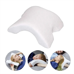Custom Side Sleeper Neck Pillow Ergonomic Contour Support <b>Cushion</b> Soft Sleeping Pillow for Bedroom Home Relaxation - Product Image 1