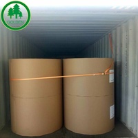Papier carton couché blanc de haute qualité 110gsm-250gsm, papier kraft testliner, papier kraft couché d'un côté, non couché, en feuilles ou en rouleaux
