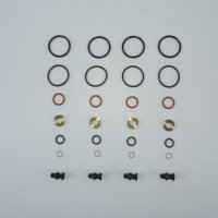 4X (04-06 BEW) Kit segel injektor bahan bakar (x4) 1417010997 penyegel nosel injeksi kualitas asli