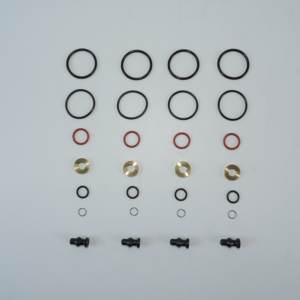 <span class=keywords><strong>4X</strong></span> (04-06 BEW) Kit de joint d'injecteur de carburant (x4) Joint de buse d'injection de qualité d'origine 1417010997 - Product Image 2