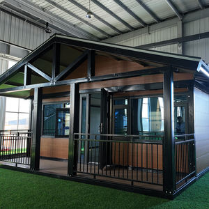 批发防水可扩展预制房屋20英尺40英尺2-3卧室移动办公室住宅浴室可扩展集装箱房屋 - Product Image 4