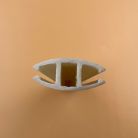 Barre de fixation inférieure en plastique pour stores romains à enroulement, fabriquée en Chine, en PVC, modèle LX Chemical LX5500, taille et couleur personnalisées, durée de vie supérieure à 5 ans