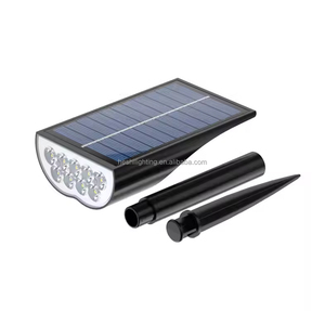 3 modos de iluminación Luz de Tierra <span class=keywords><strong>solar</strong></span> para exteriores Sensor integrado Luz de punto <span class=keywords><strong>solar</strong></span> para jardín Césped - Product Image 2