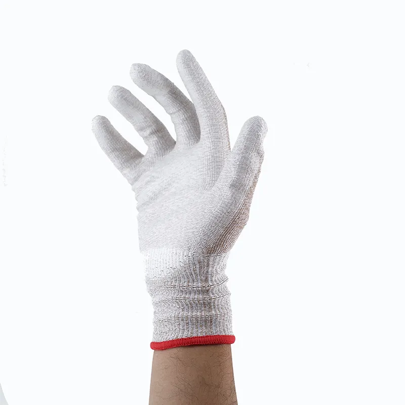 Cut-C Resistance Basalt Fiber PU Industrial Cut Resistant Nitrile Coated Anti-Cut Glove